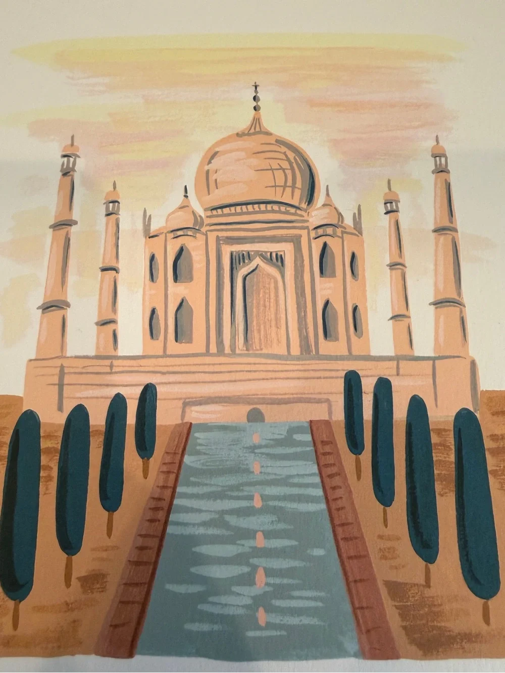 Rifle Paper Co. India Art Print